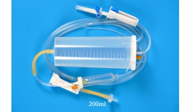 Infusion sets burette for single use